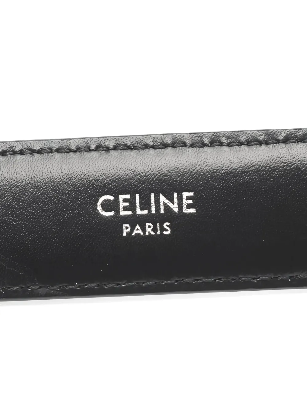CELINE Pre-owned 2000s Triomphe Buckle Belt In Neutral