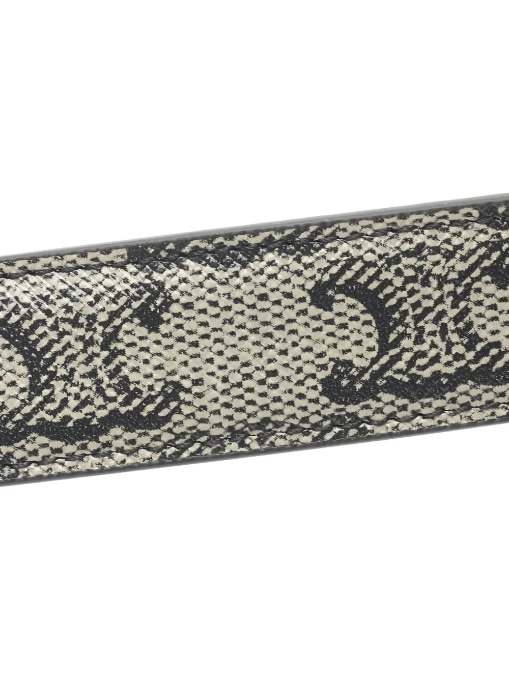 CELINE Pre-owned 2000s Triomphe Buckle Belt In Neutral