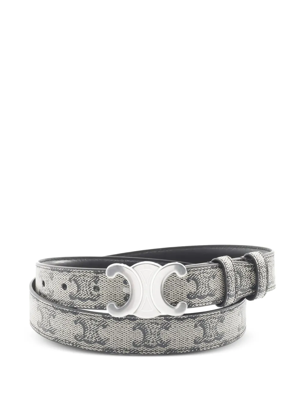 Celine Pre-Owned 2000s Triomphe buckle belt | Neutrals | Image 1