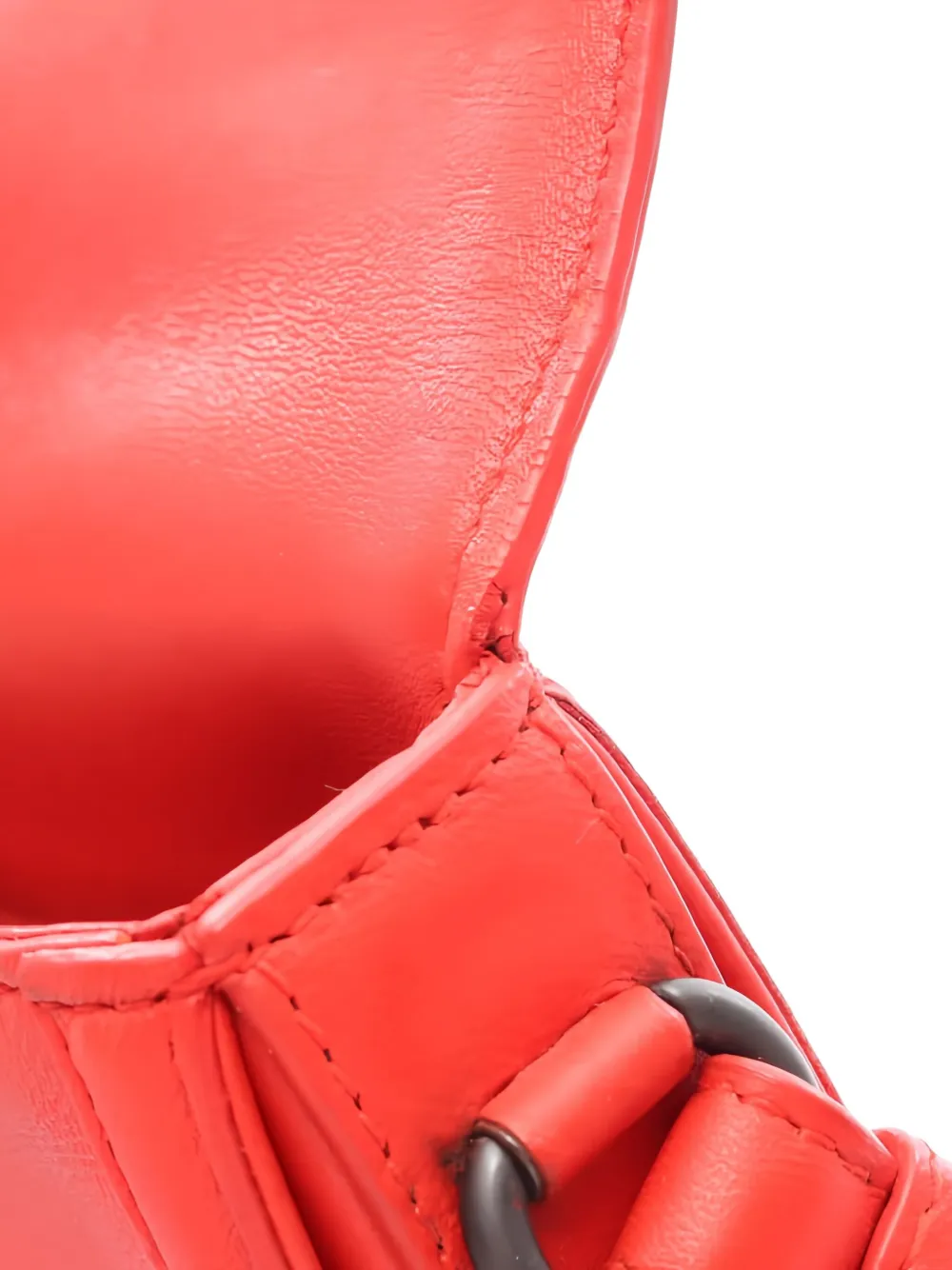 BOTTEGA VENETA Pre-owned 2000s Rialto Cross Body Bag In Red