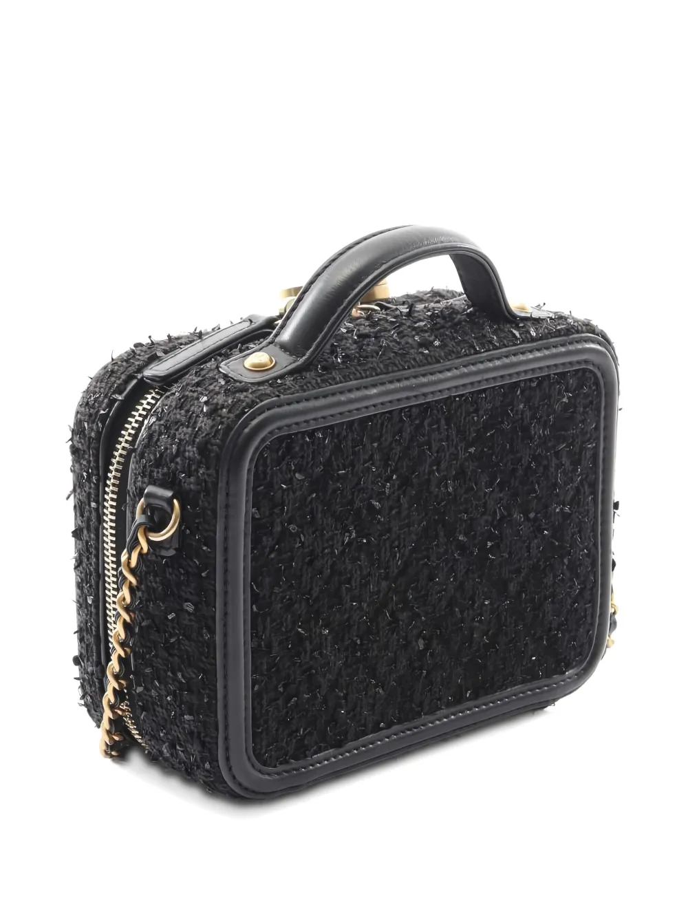 CHANEL Pre-Owned 2019 small Figley tote bag - Zwart