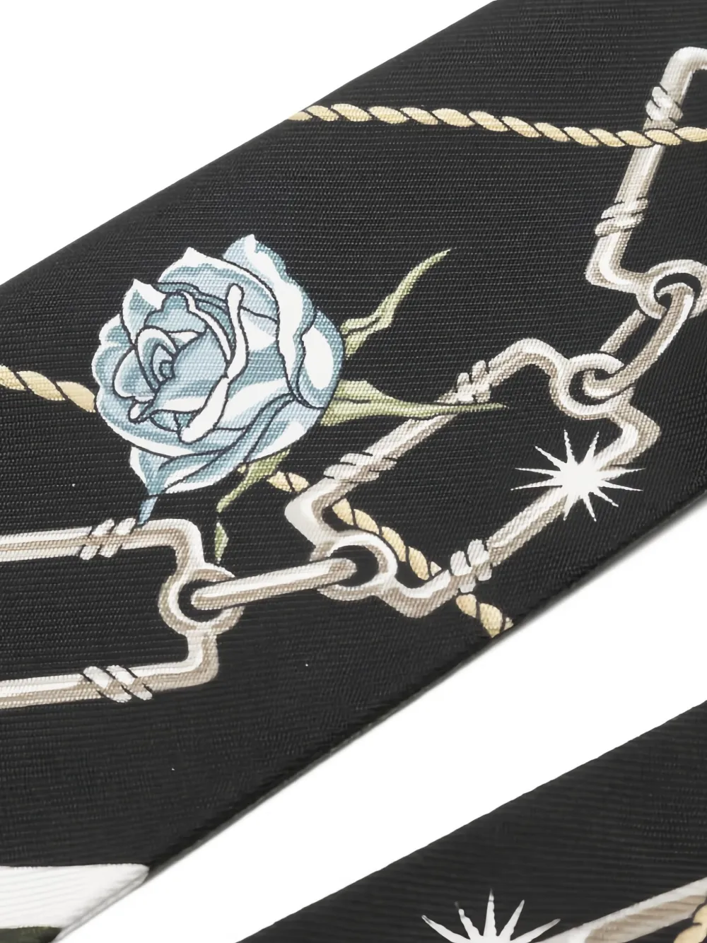 Pre-owned Hermes 2020s C'est La Fete Twilly Scarf In Green