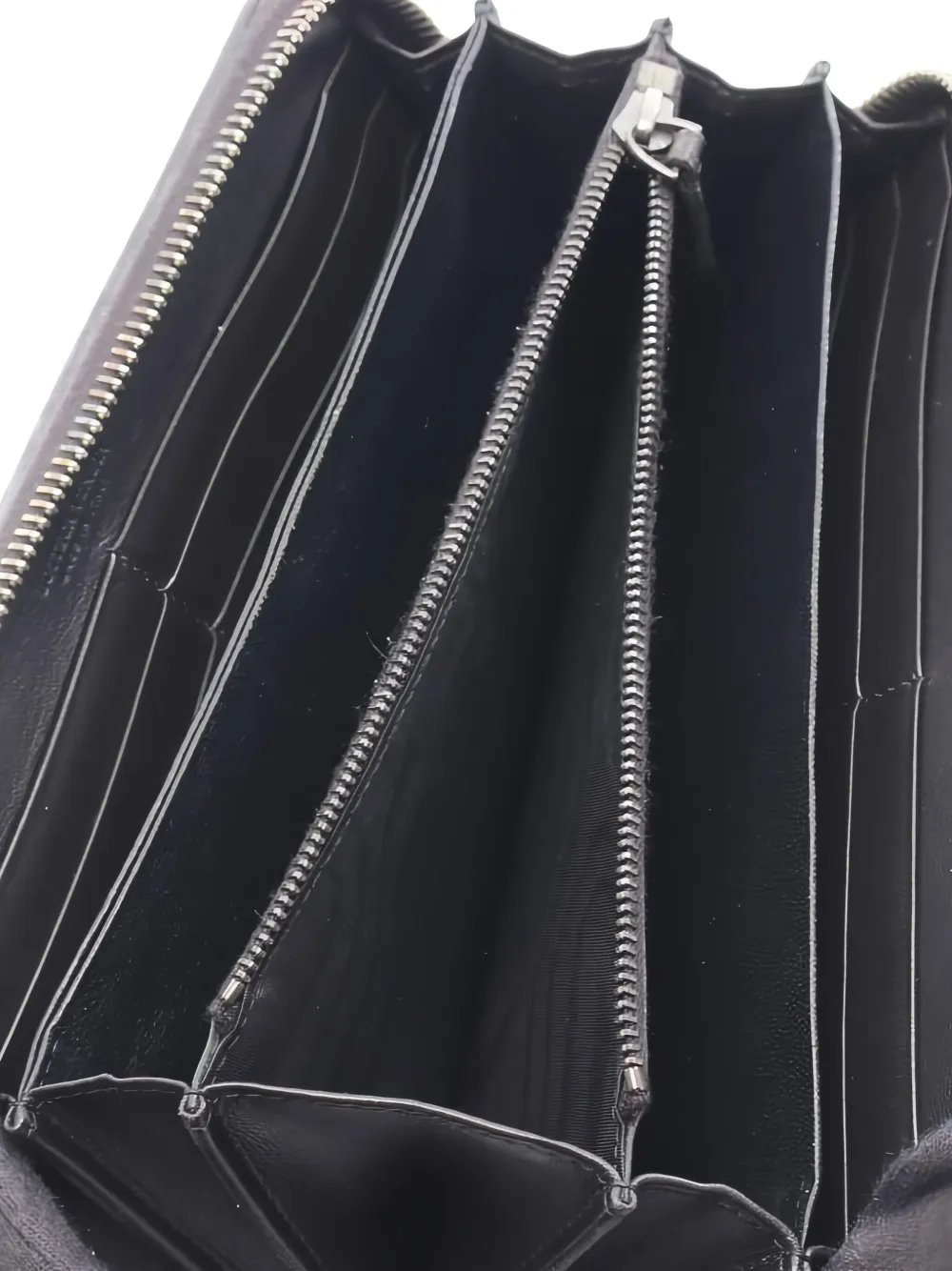 Pre-owned Bottega Veneta 2000s Intrecciato Wallet In Black