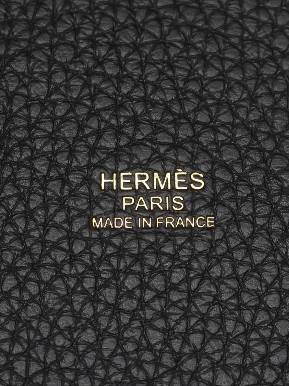 Pre-owned Hermes 2025 Picotin Lock Pm Tote Bag In Black