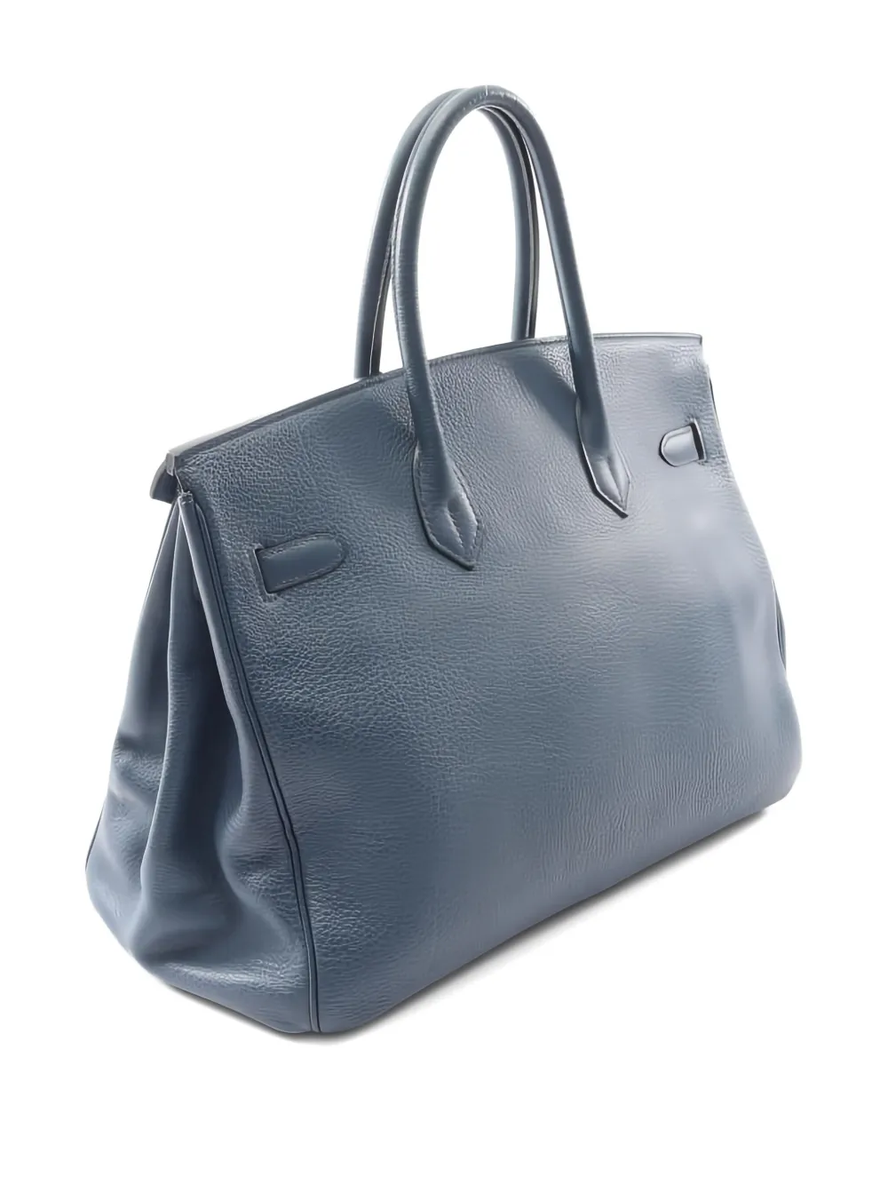 HERMES Pre-owned 2005 Birkin 35 Handbag In Blue