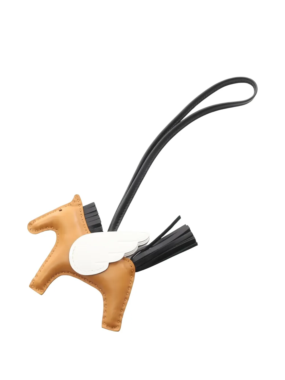 Hermès Pre-Owned 2022 Rodeo Pegasus PM bag charm | Brown | Image 1