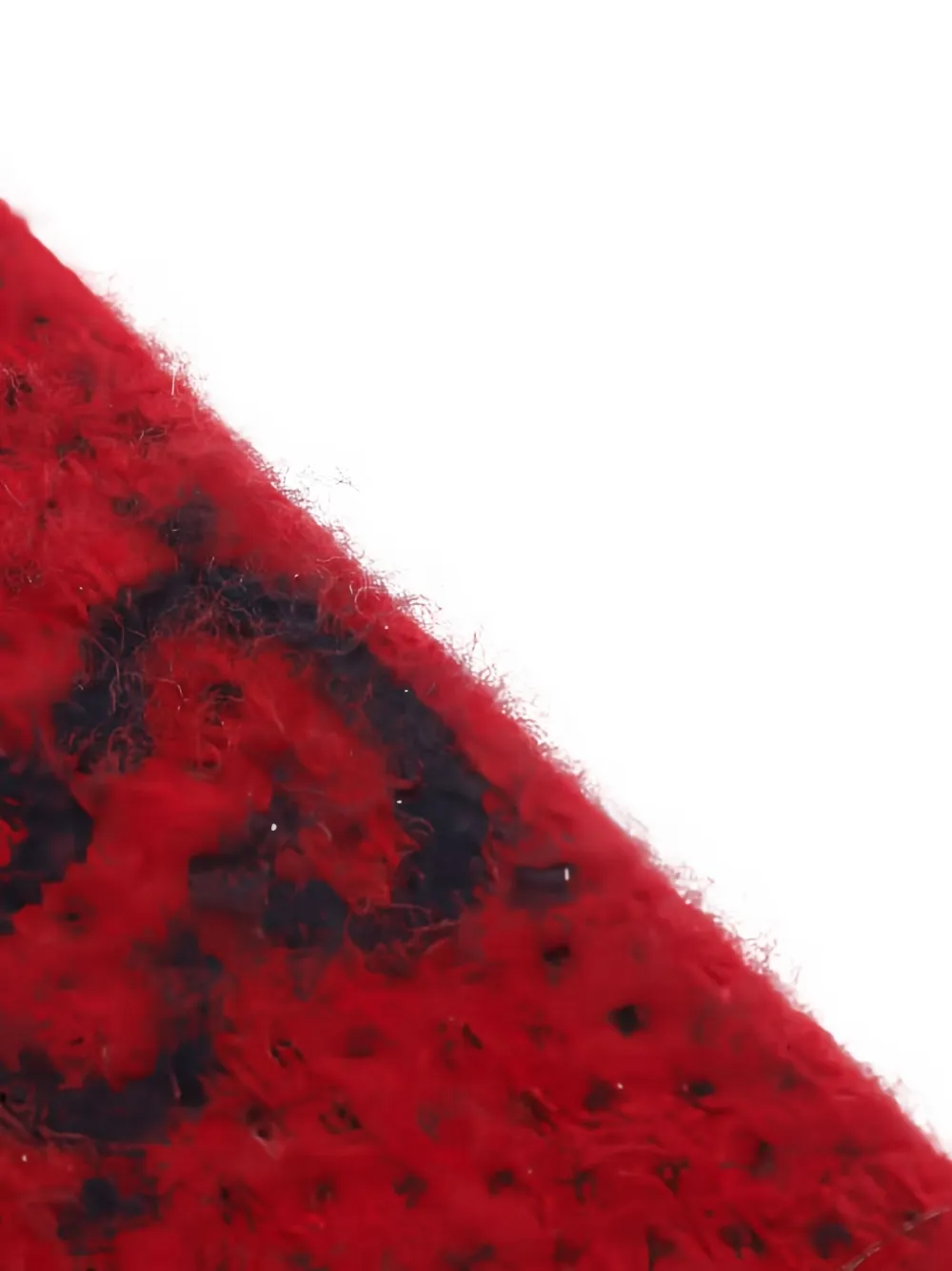 Pre-owned Gucci 2010s Gg-pattern Scarf In Red