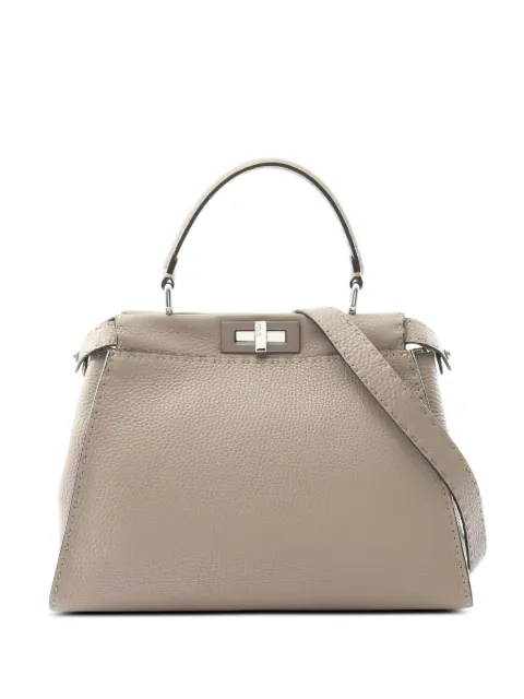 Fendi Pre-Owned 2010s Peekaboo Selleria leather tote bag