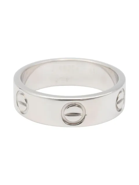 Cartier anillo Love en oro blanco de 18kt 2010