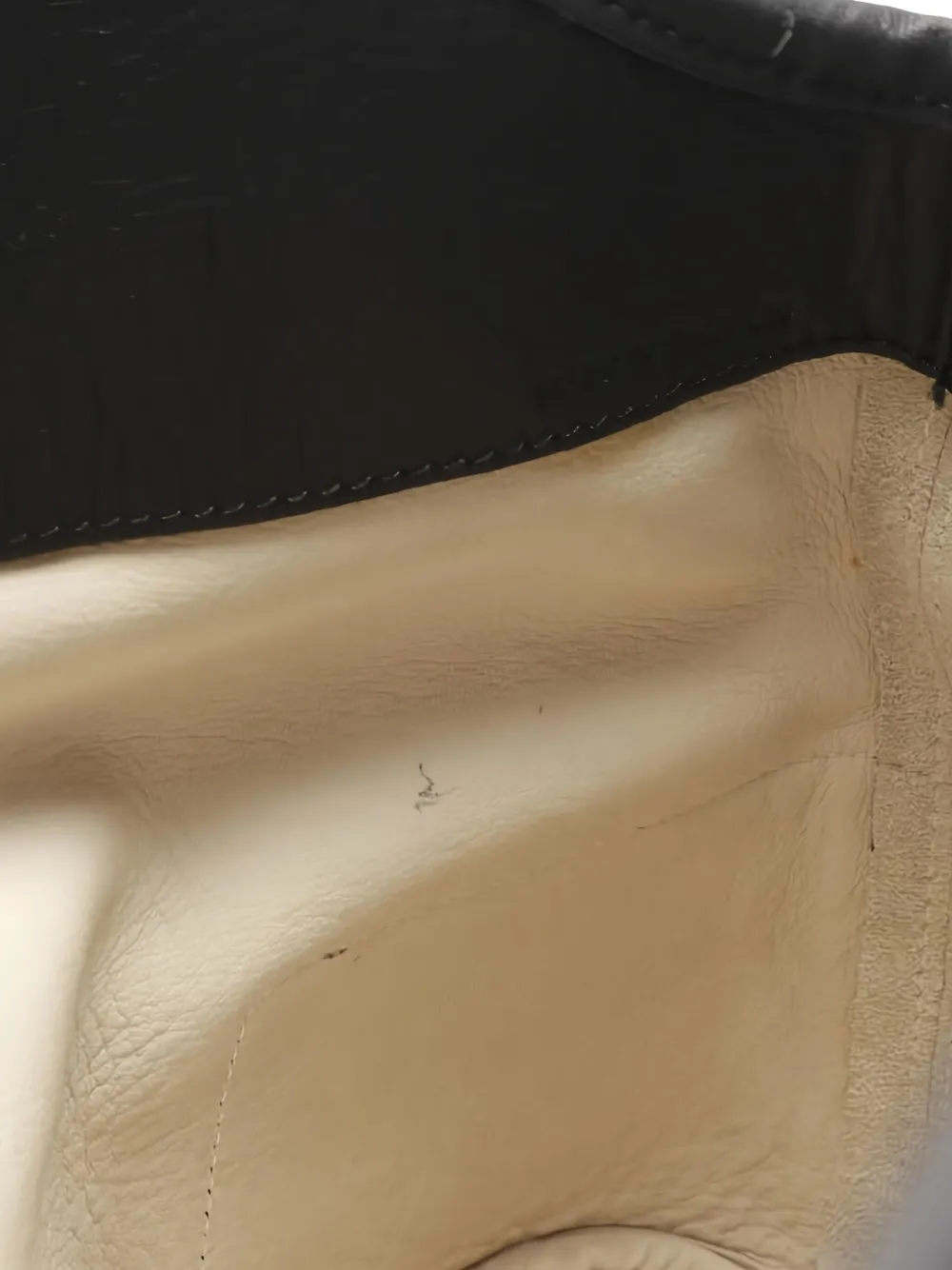 Pre-owned Loewe 10s Logo-detail Suede Handbag In Neutral