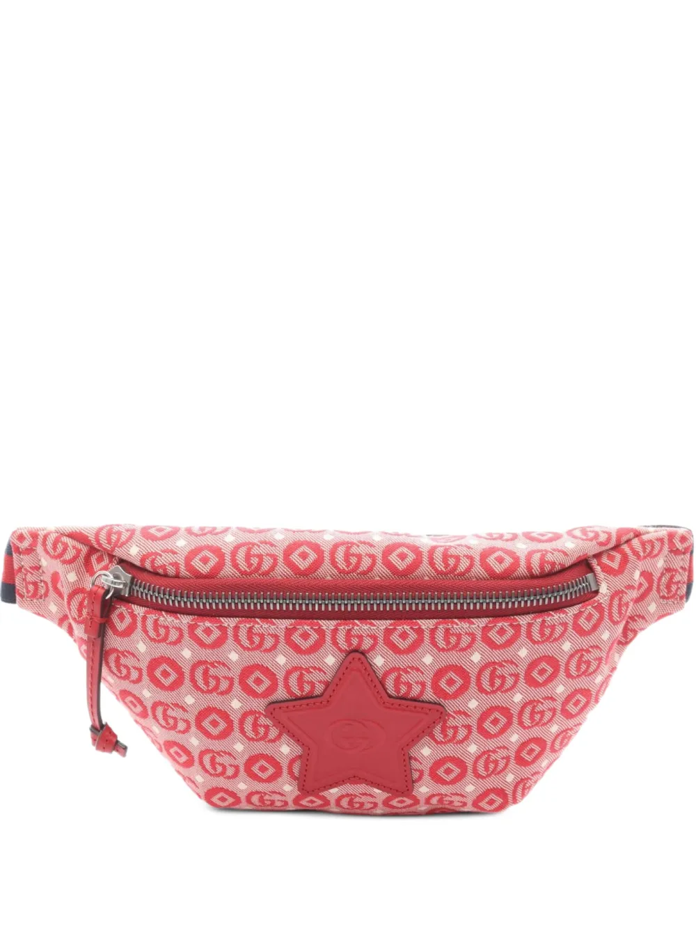 Gucci Pre-Owned 2010s star GG belt bag - Red