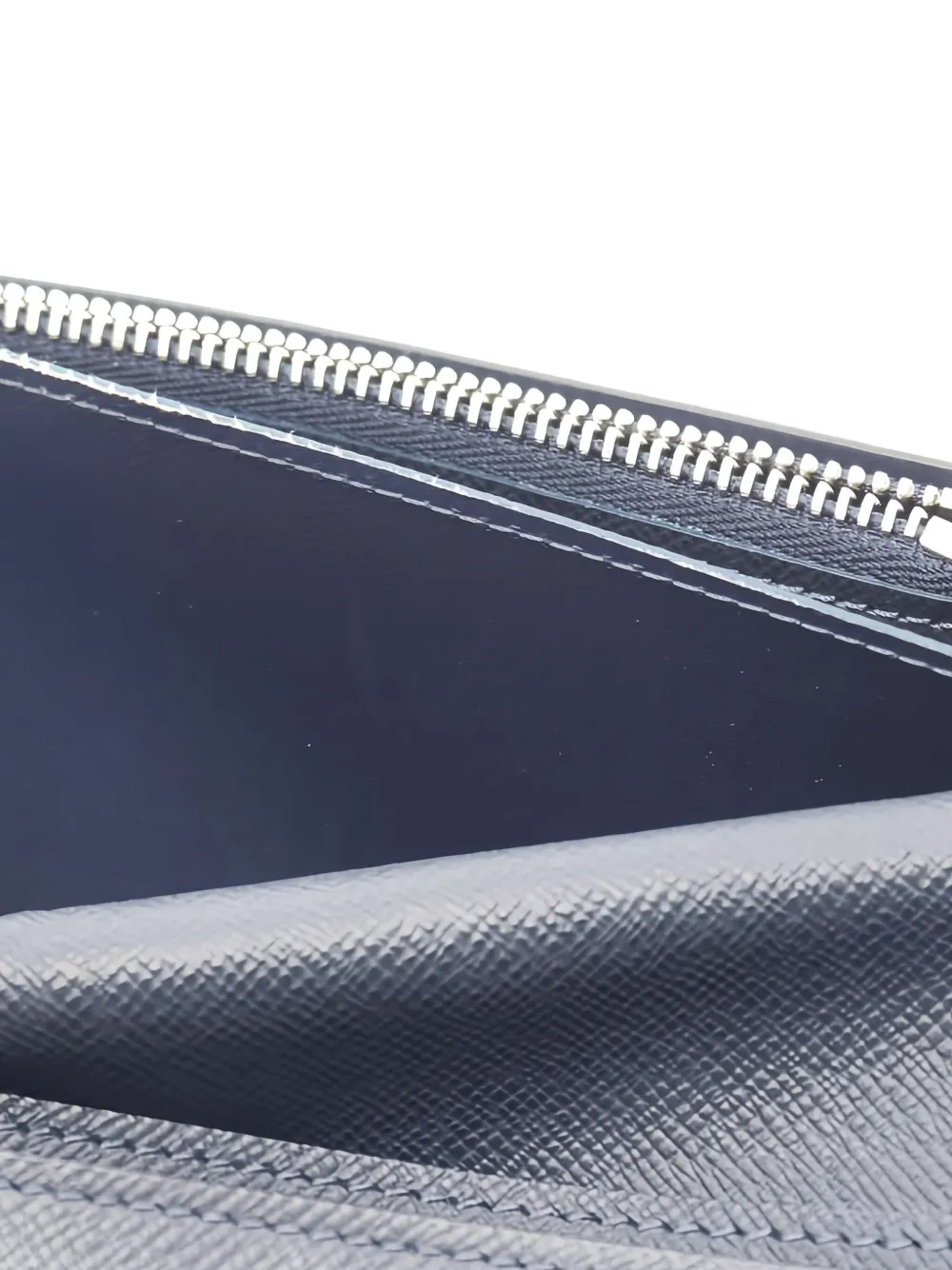 LOUIS VUITTON Pre-owned 2020 Portefeuille Brother Nm Taiga V Wallet In Blue