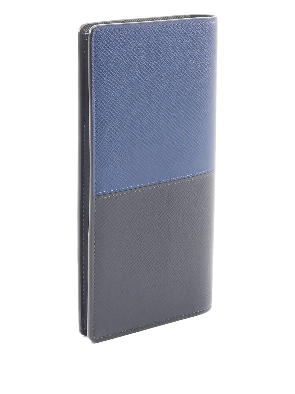 LOUIS VUITTON Pre-owned 2020 Portefeuille Brother Nm Taiga V Wallet In Blue