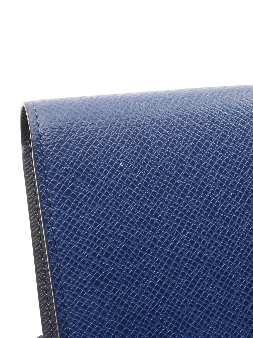 LOUIS VUITTON Pre-owned 2020 Portefeuille Brother Nm Taiga V Wallet In Blue