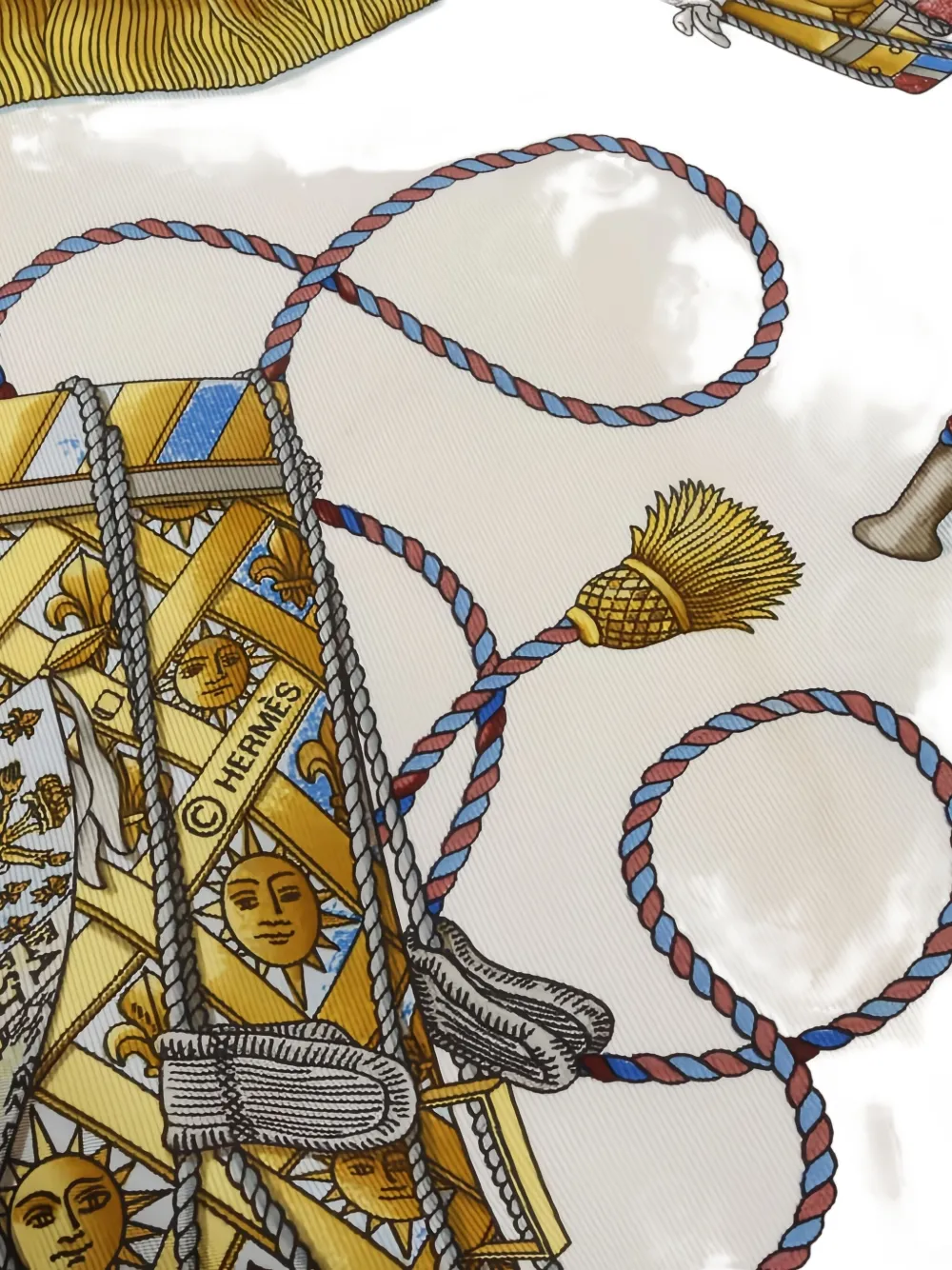 HERMES Pre-owned 2000s Silk Scarf In Pink