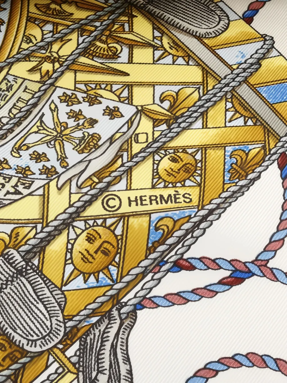 HERMES Pre-owned 2000s Silk Scarf In Pink