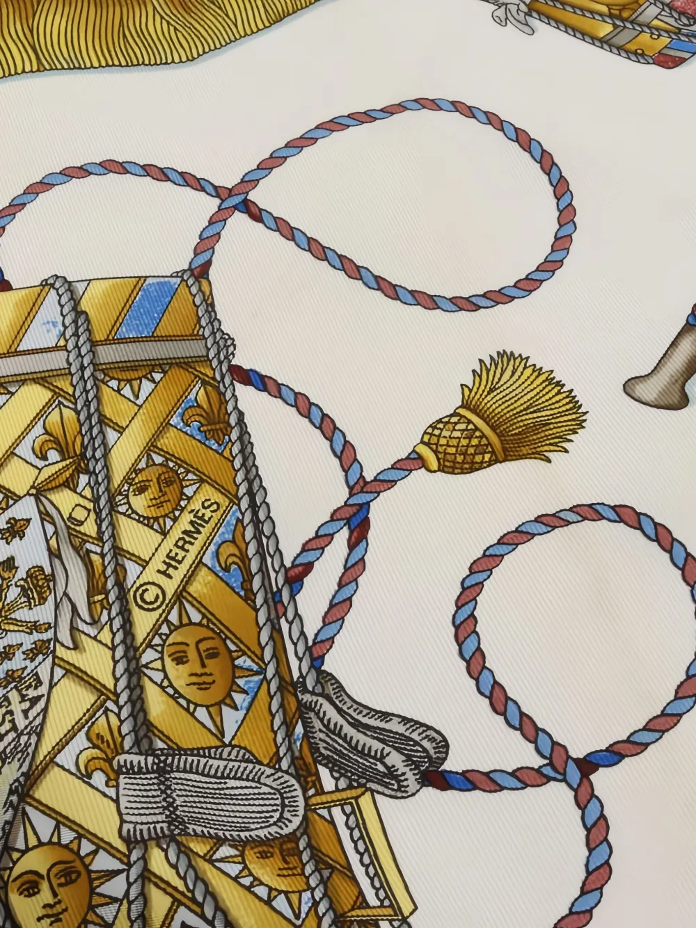 Hermès Pre-Owned Foulard in seta anni 2000 | Image 2