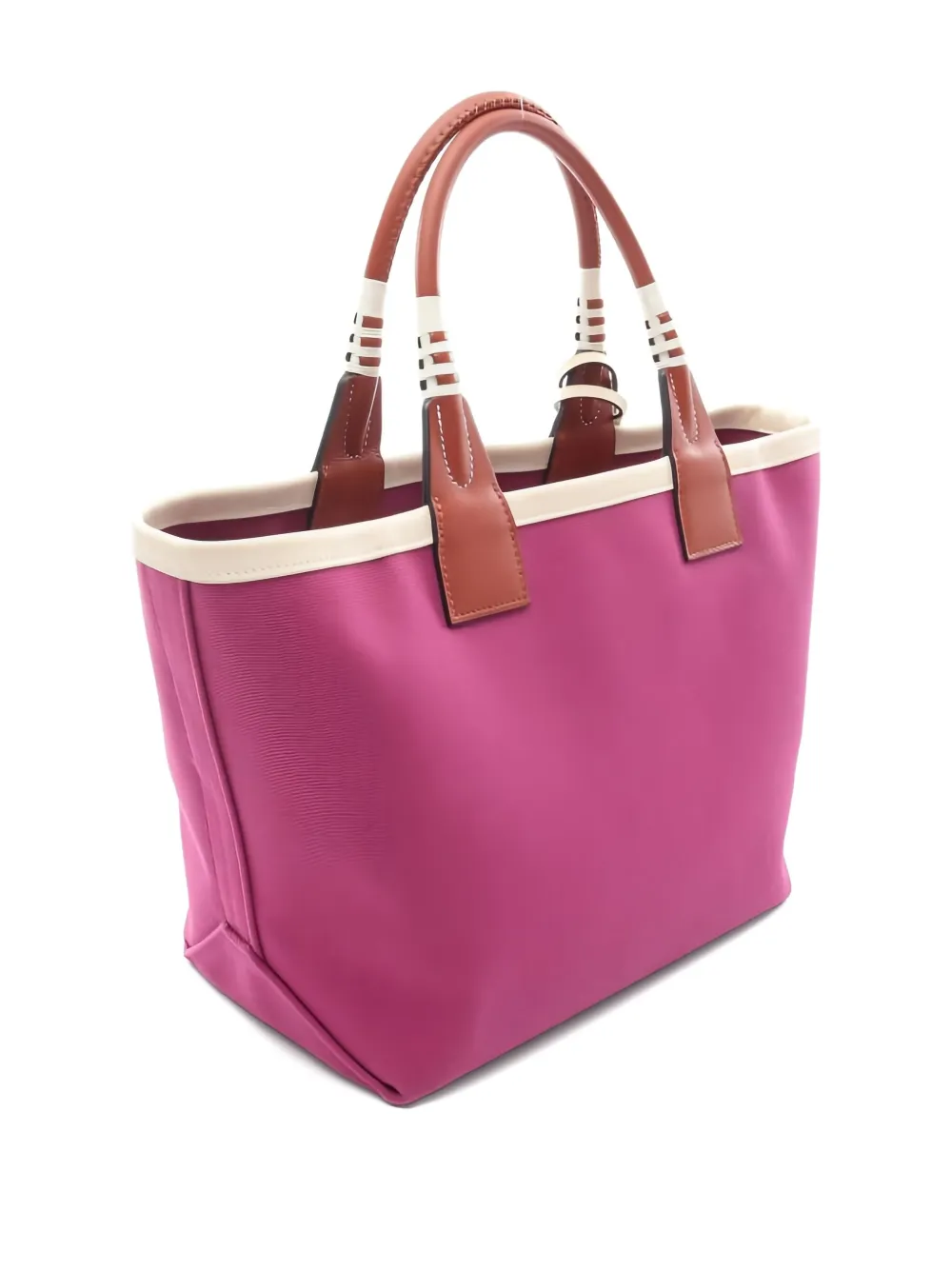 Pre-owned Hermes 2022 Steeple 25 Leather Handle Tote Bag In Pink