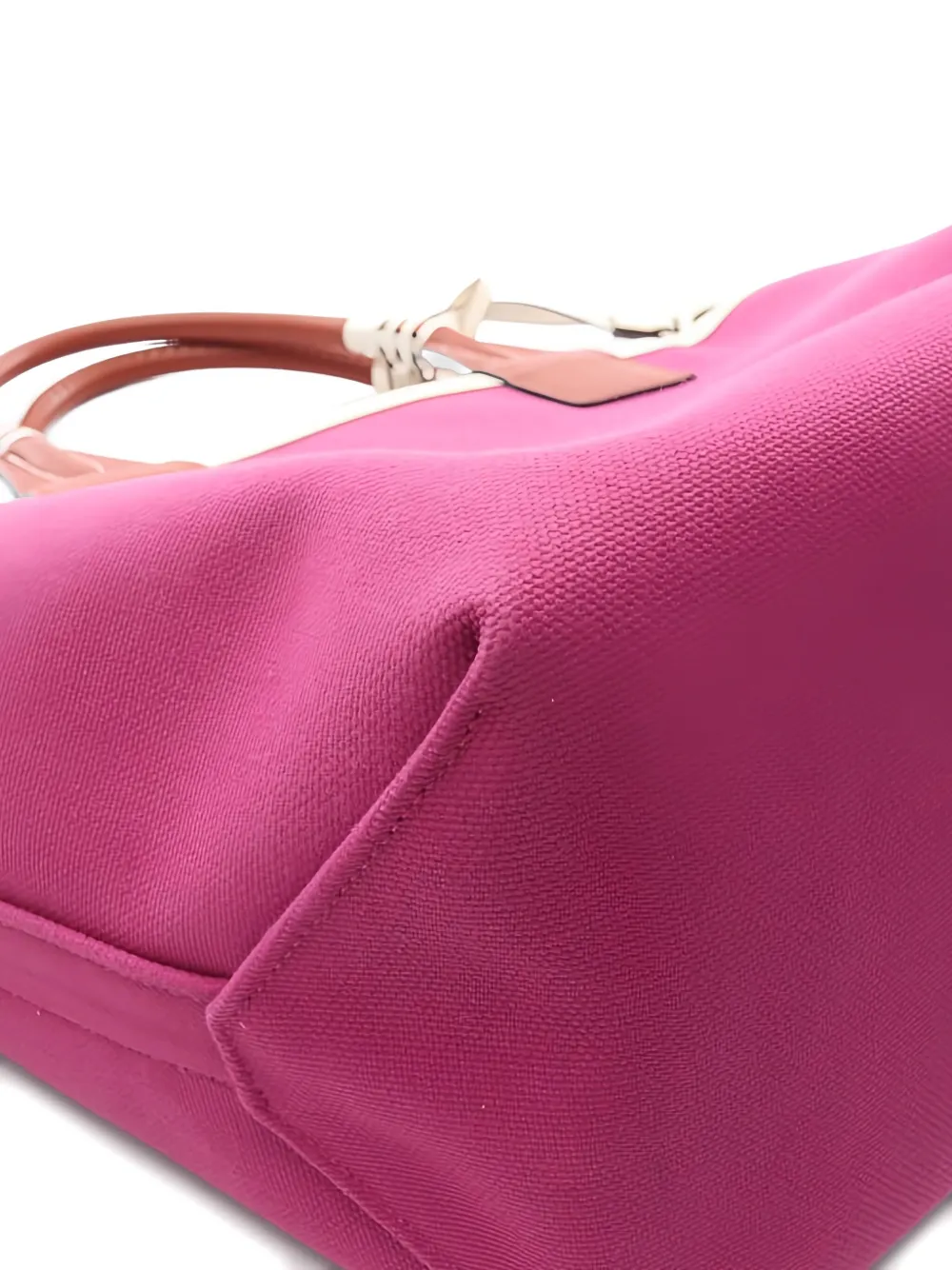 Pre-owned Hermes 2022 Steeple 25 Leather Handle Tote Bag In Pink