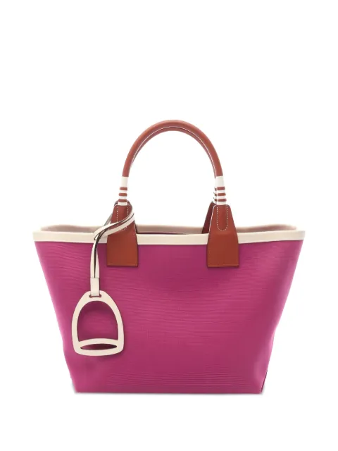 Hermès Pre-Owned 2022 Steeple 25 leather handle tote bag