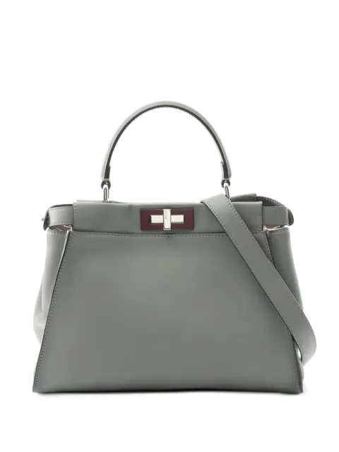 Fendi Pre-Owned 2010s Peekaboo leather tote bag