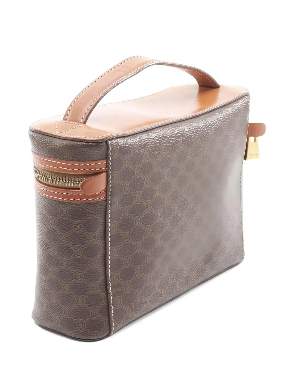 Celine Pre-Owned 2000s Macadam top-handle vanity tote bag | Pre-Owned | Image 2