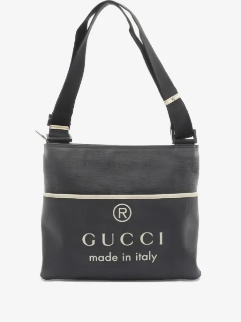 Gucci Pre-Owned 2000s logo-print messenger bag