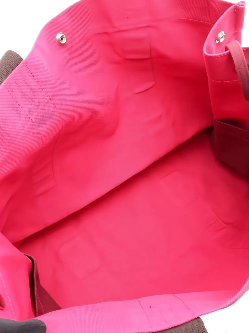 HERMES Pre-owned 10s Logo-embroidered Tote Bag In Pink