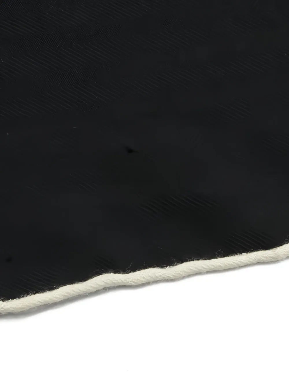 Pre-owned Hermes 2000s Jungle Love Floral Scarf In Black