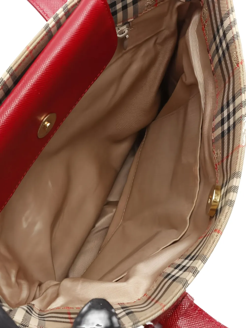 BURBERRY Pre-owned 2010s Nova Check Shoulder Bag In Neutral