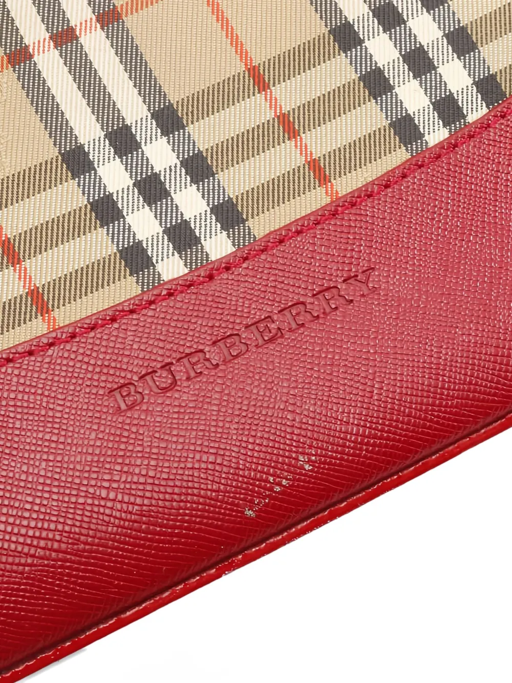 BURBERRY Pre-owned 2010s Nova Check Shoulder Bag In Neutral
