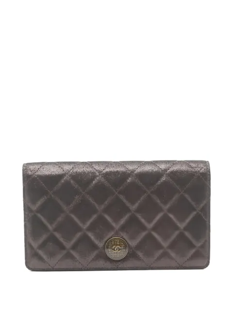 CHANEL Pre-Owned 2013-2014 Portemonnaie mit Rautensteppung