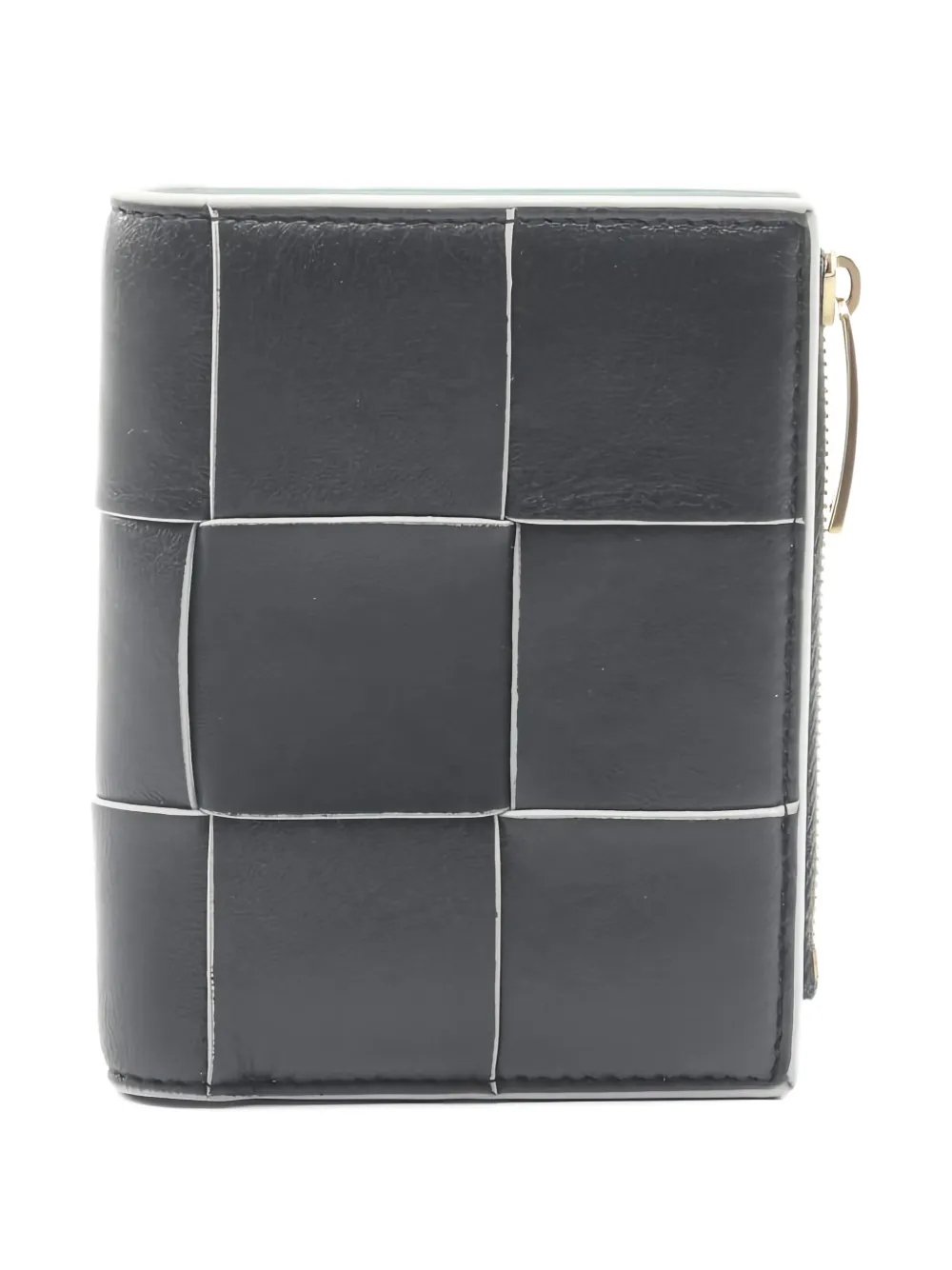 Pre-owned Bottega Veneta 2000s Small Cassette Wallet In Green