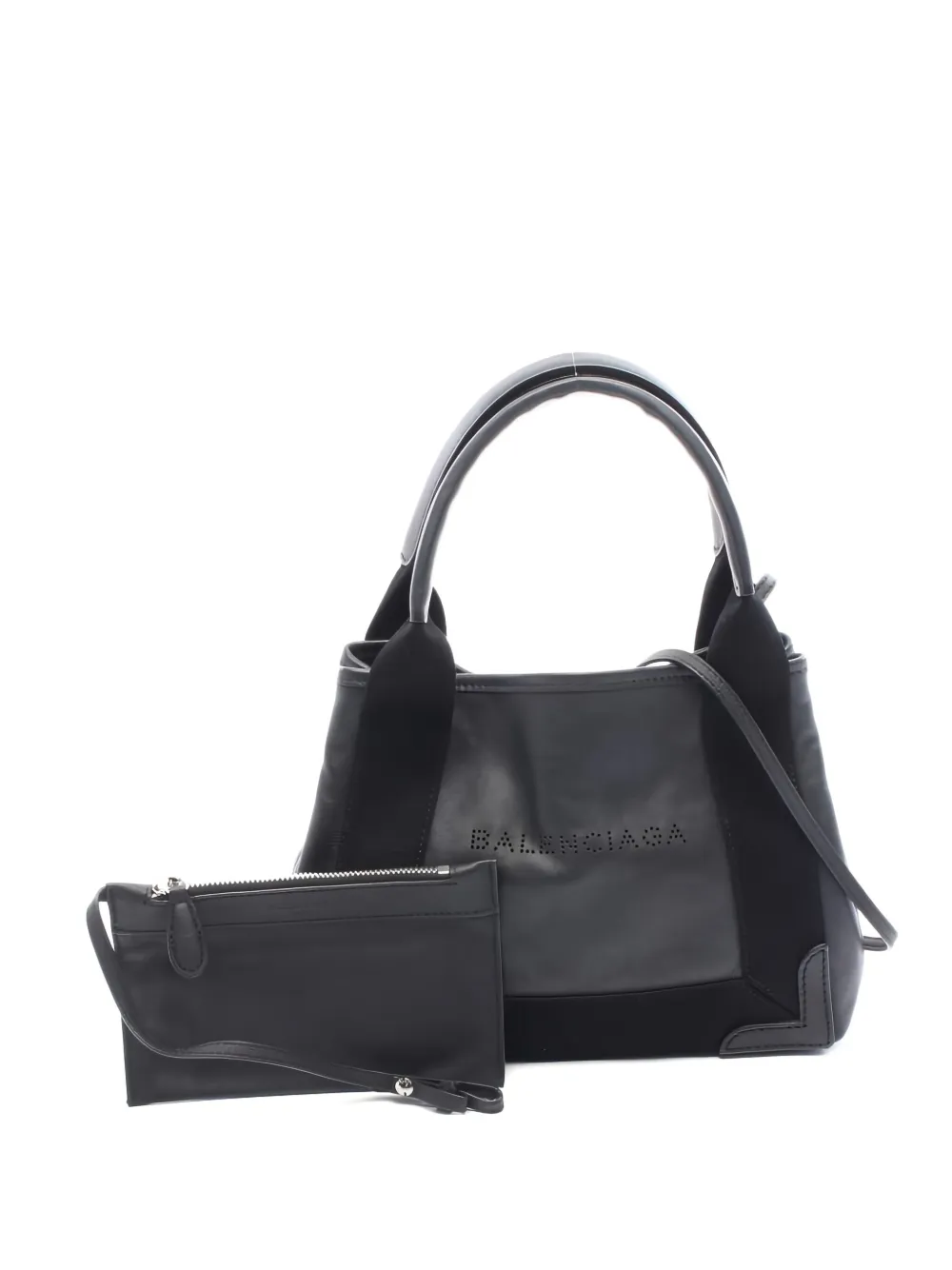 Balenciaga Pre-Owned 00s leather handbag - Nero