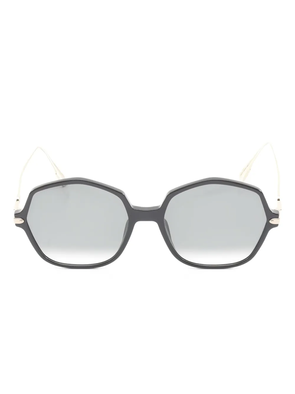 Christian Dior Pre-Owned 2010s Link2 サングラス - ゴールドトーン Christian Dior Pre-Owned 2010s Link2 サングラス - ゴールドトーン