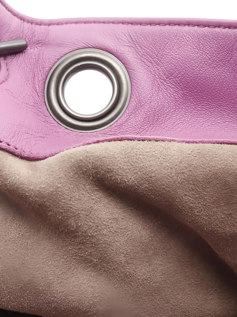 BOTTEGA VENETA Pre-owned 2000s Intrecciato-leather Shoulder Bag In Purple