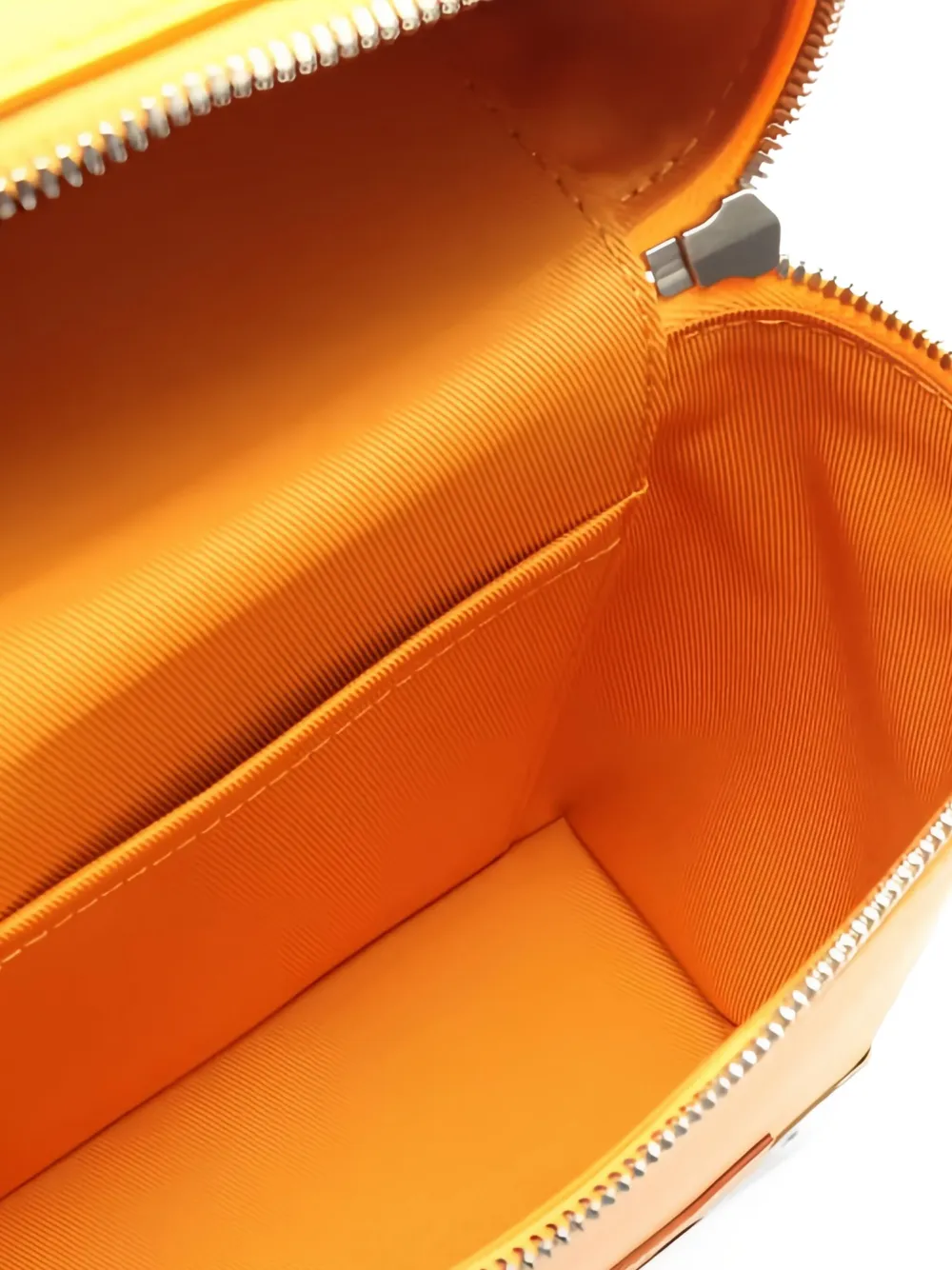 Pre-owned Louis Vuitton 2021s Vertical Box Trunk Leather Handbag In Yellow