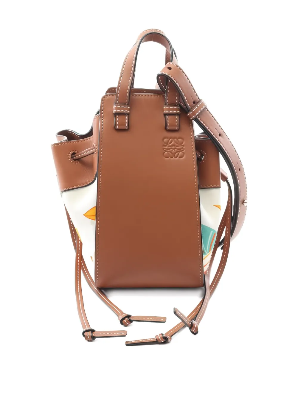 Loewe Pre-Owned 2010s x Paula's Ibiza mini Hammock tote bag - ブラウン