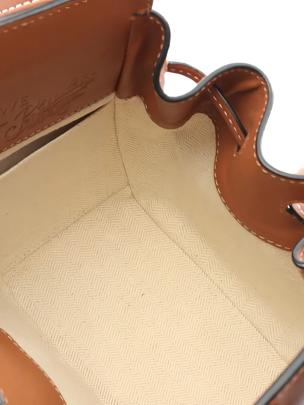 Loewe Pre-Owned 2010s x Paula's Ibiza Hammock mini-shopper Bruin