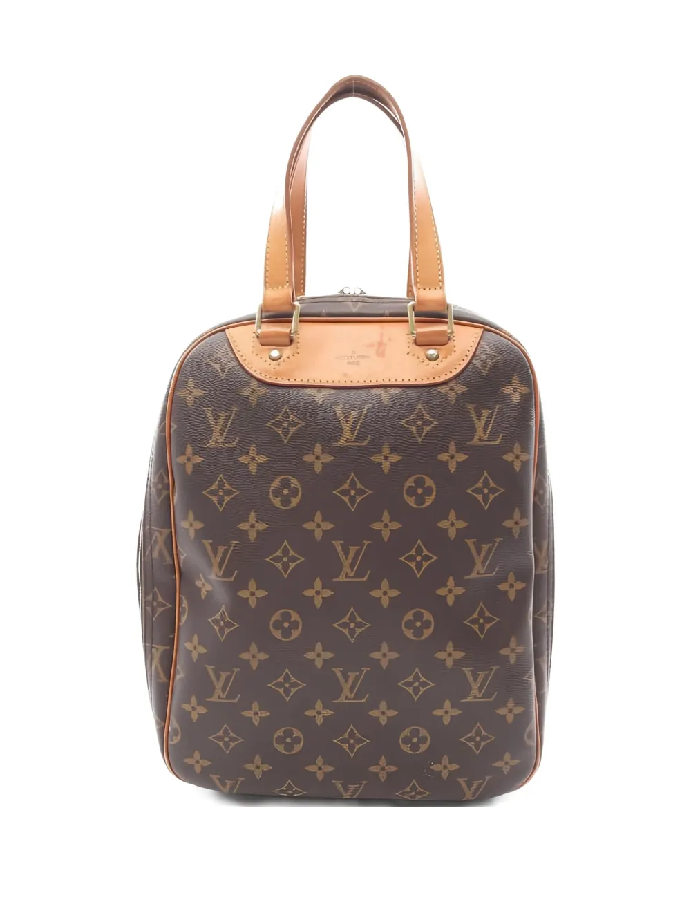 Pre-owned Louis Vuitton 2000 Excursion Monogram Handbag In Brown