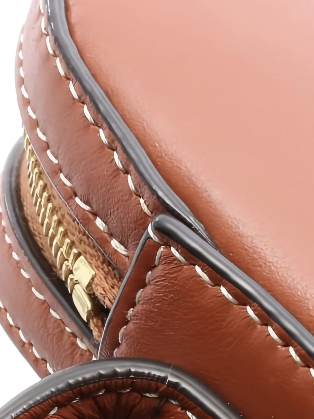 Pre-owned Celine 2010s Mini Cuir Triomphe Camera Shoulder Bag In Brown