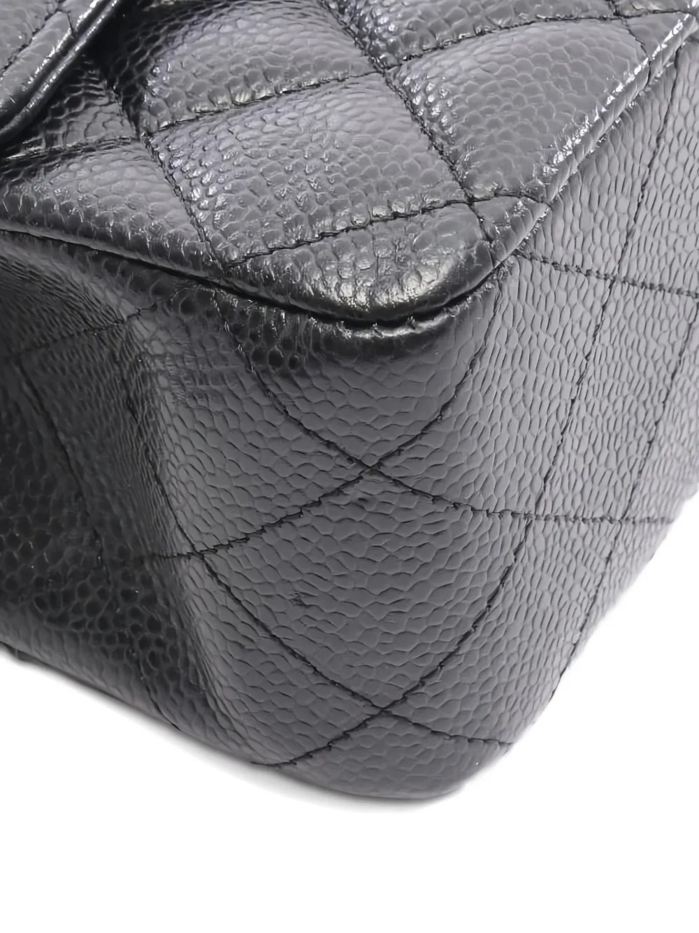 Pre-owned Chanel 2018-2019 Matelassé Double-flap Shoulder Bag In Black