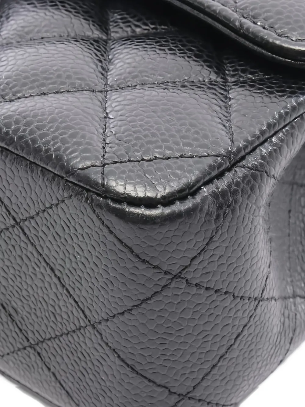 Pre-owned Chanel 2018-2019 Matelassé Double-flap Shoulder Bag In Black