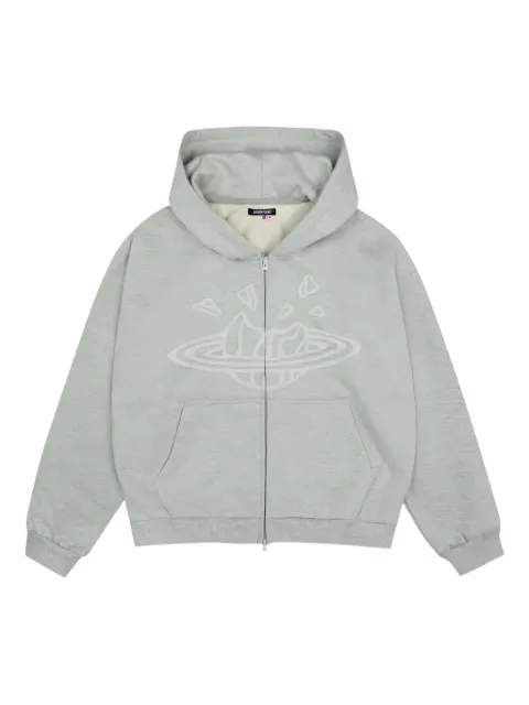 BROKEN PLANET Market zip-up hoodie