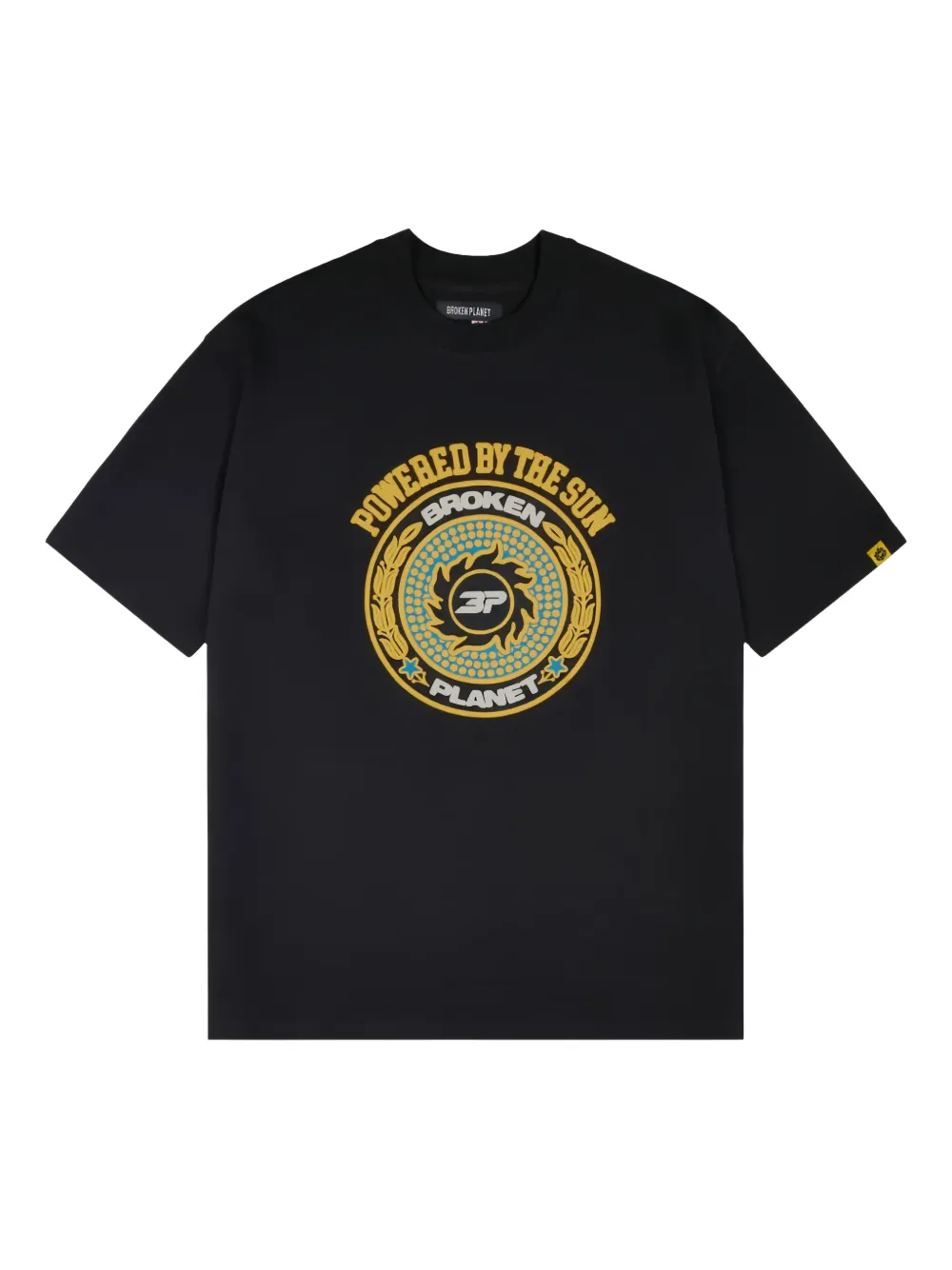 Broken Planet Market Crest Short-sleeved T-shirt In Black