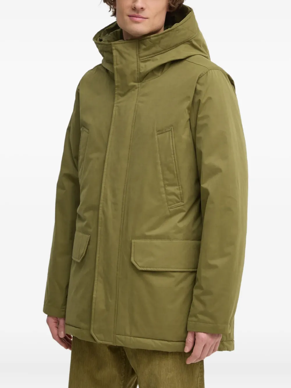 Benetton hooded jacket | Green | Image 1