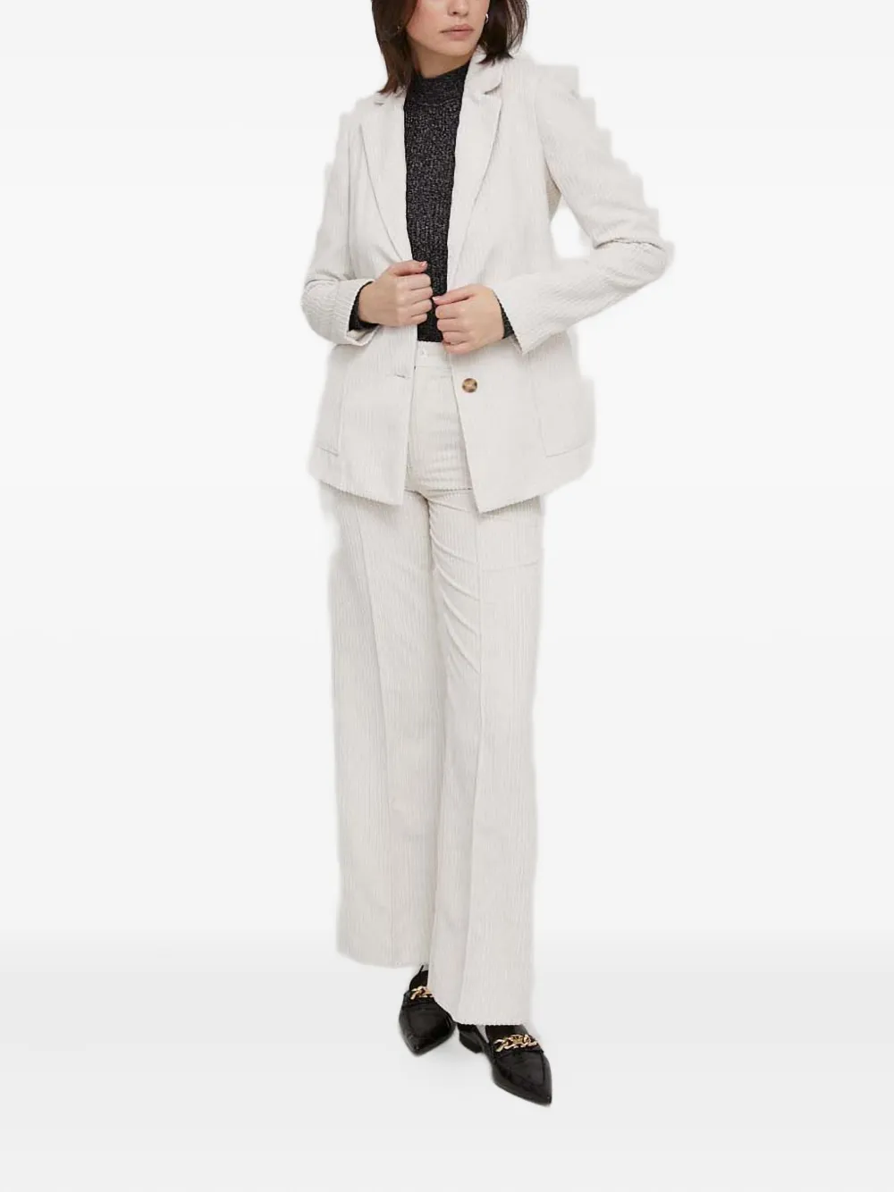 Benetton button corduroy jacket | Fitted Jackets | Image 2