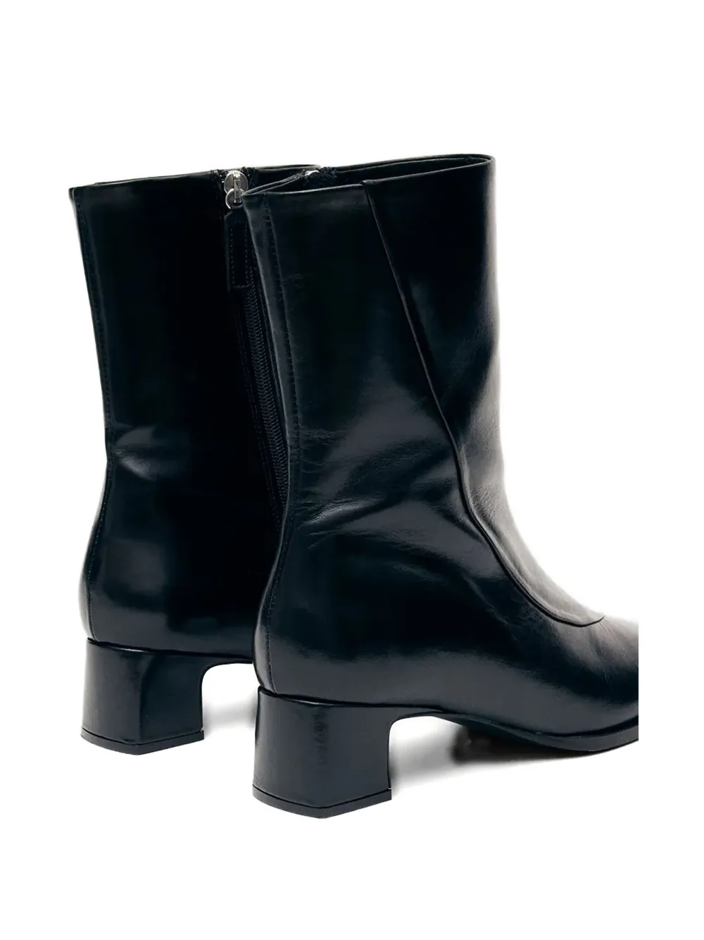 ALOHAS square-toe boots Zwart