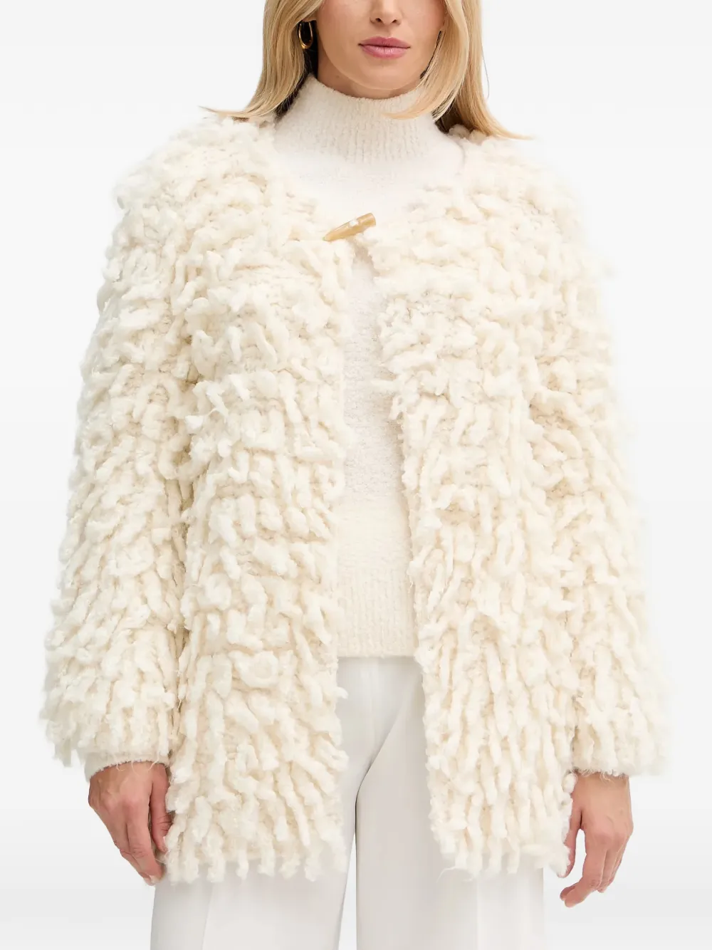 Forte Forte long-sleeve cardigan - Toni neutri