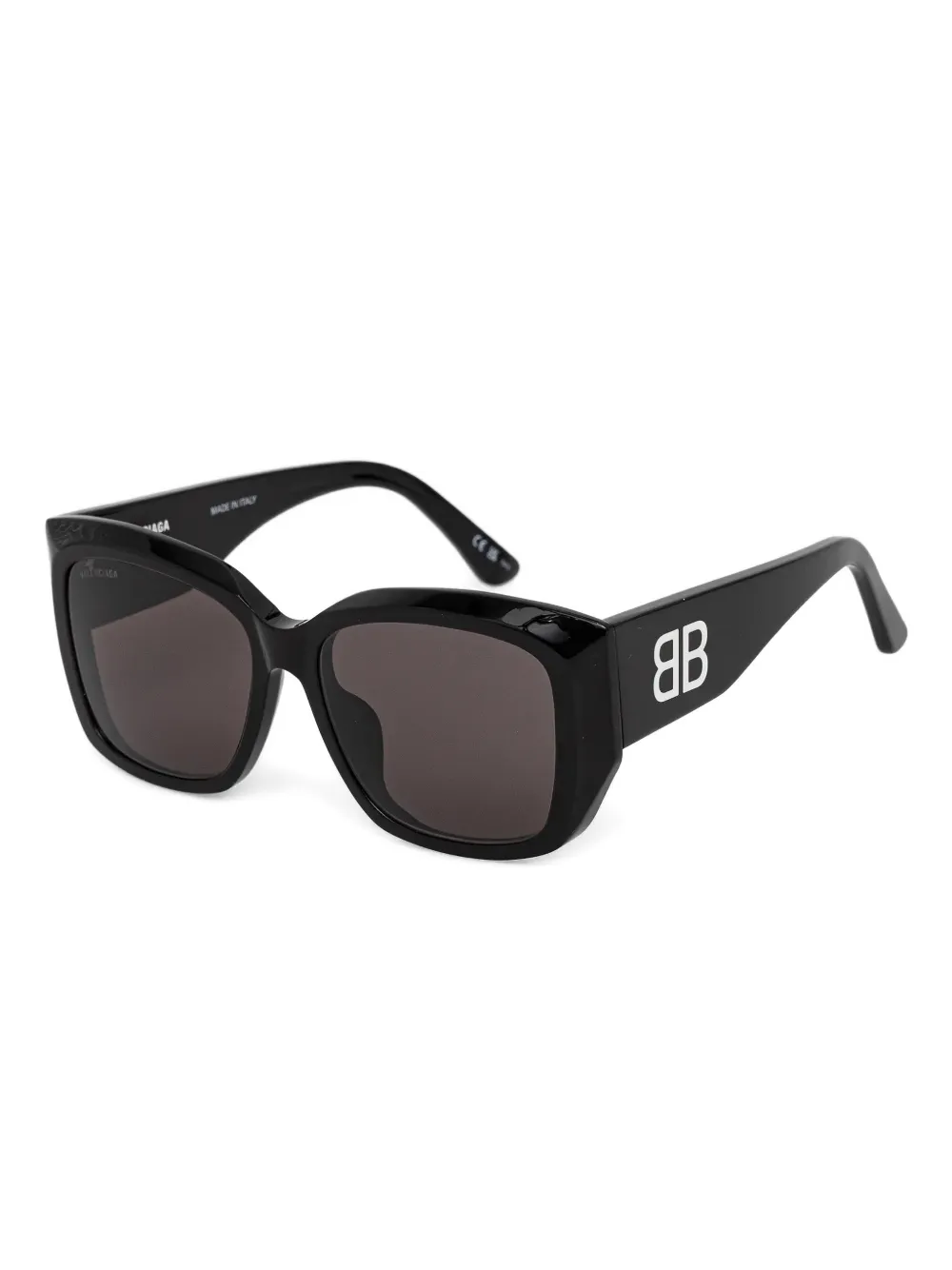 Balenciaga Eyewear Zonnebril met logodetail - Zwart